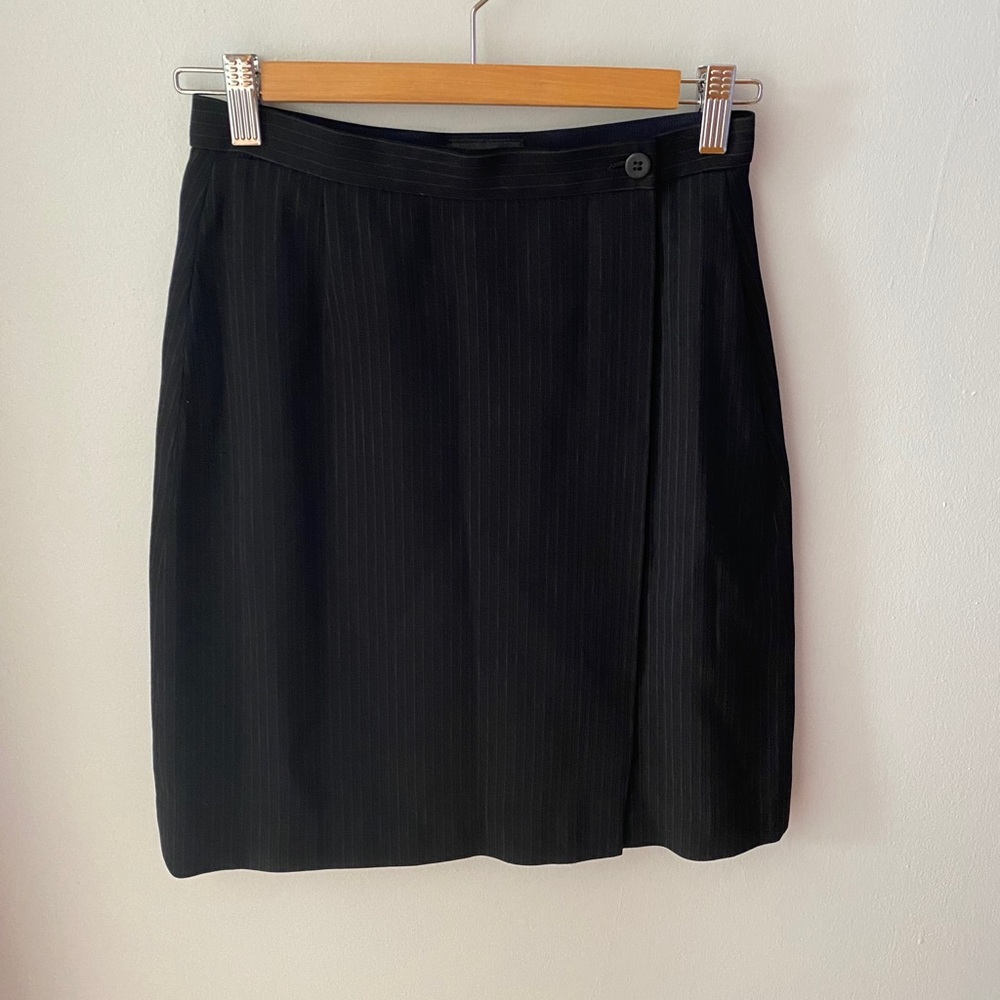 Vintage Giorgio Armani Pinstripe Skirt